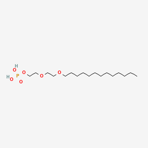 Chemical structure of 1-Myristyl-2-hydroxy-sn-glycero-3-PA