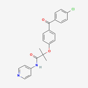 Chemical structure of HR68