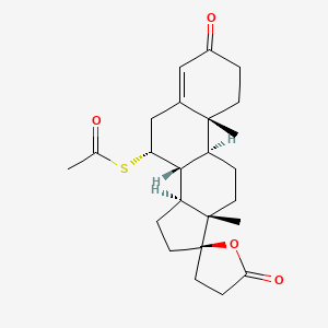 Chemical structure of Spironolactone-d3