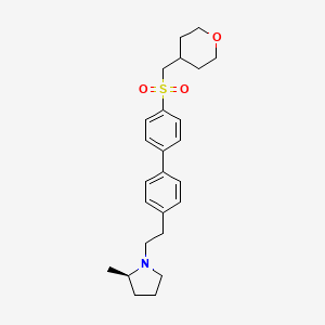 Chemical structure of A-PONASA