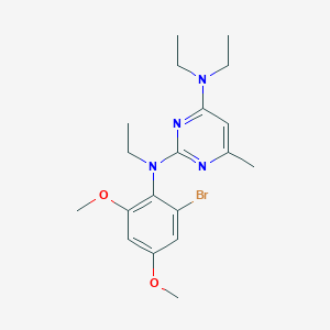 Chemical structure of ADB-5'Br-PINACA-d9