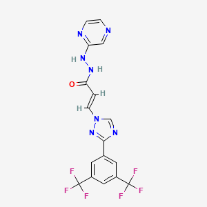 Chemical structure of (E)-KPT-330