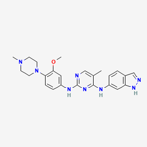 Chemical structure of CYY292