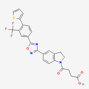Chemical structure of WDR5-MYC Probe 12