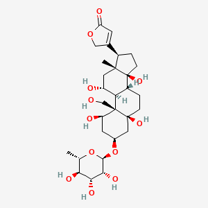 Chemical structure of Ouabain-d3