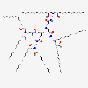 Chemical structure of G0-C14 analog