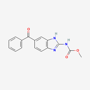 Chemical structure of (±)-3-methyl Nitrazepam