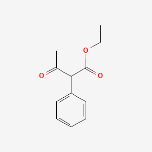 Chemical structure of Ethyl acetylphenylacetate