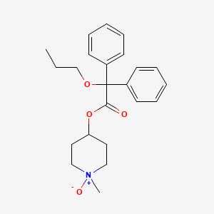 Chemical structure of Propiverine N-oxide