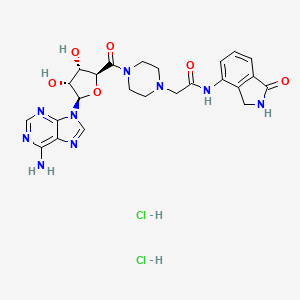 Chemical structure of EB 47 (hydrochloride)