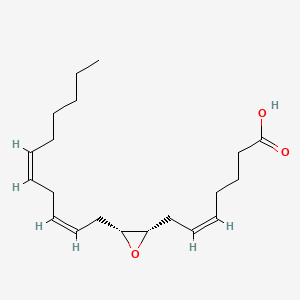 Chemical structure of 8S(9R)-EET