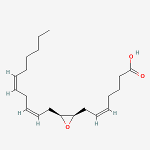 Chemical structure of 8R(9S)-EET