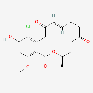 Chemical structure of Cryptosporiopsin A