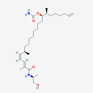 Chemical structure of Cholyl-cadaverine