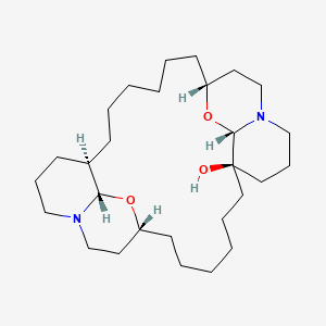 Chemical structure of Chenodeoxycholyl-putrescine