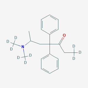 Chemical structure of Methadone-d9