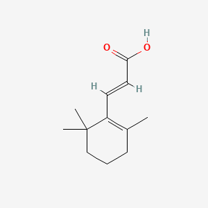 Chemical structure of β-Ionone Acid