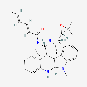 Chemical structure of Communesin B