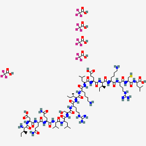 Chemical structure of Fexapotide Triflutate
