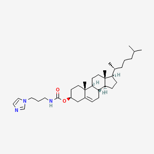 Chemical structure of IZ-Chol