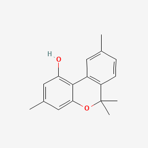 Chemical structure of Cannabiorcol