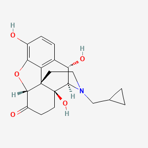 Chemical structure of 10α-hydroxy Naltrexone