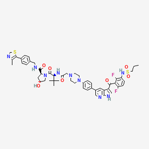 Chemical structure of PROTAC RAF Degrader 1