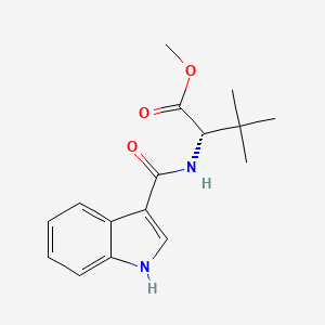 Chemical structure of MDMB-ICA
