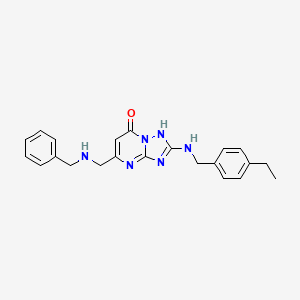 Chemical structure of FDW028