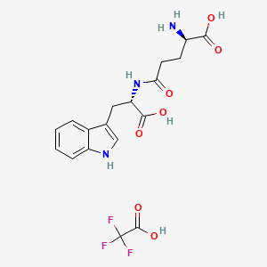 Chemical structure of Golotimod TFA