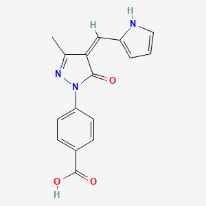 Chemical structure of KAT8 Inhibitor 19