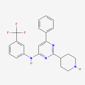 Chemical structure of ARN25062