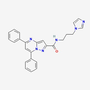 Chemical structure of JNJ-9350