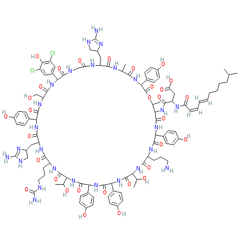Chemical structure of Enramycin A