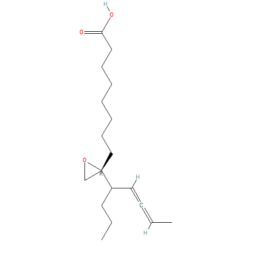 Chemical structure of (±)9(10)-EpODE