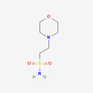 Chemical structure of 2-(Morpholin-4-yl)ethane-1-sulfonamide