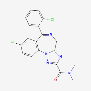 Chemical structure of Rilmazolam