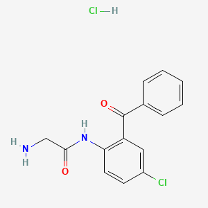 Chemical structure of Nordiazepam Uncyclized Intermediate