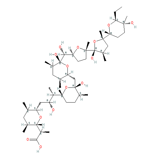 Chemical structure of Alborixin
