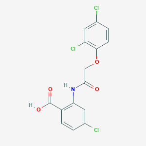 Chemical structure of MRSA Antibiotic 1