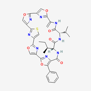 Chemical structure of Mechercharmycin A