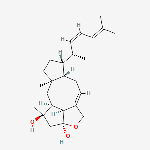 Chemical structure of Ophiobolin H