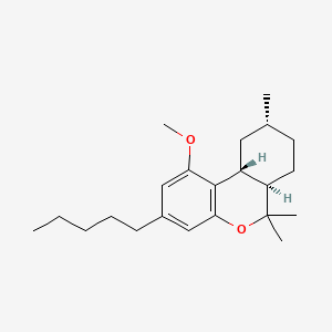 Chemical structure of 9(R)-Hexahydrocannabinol methyl ether