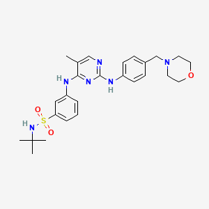 Chemical structure of TG46