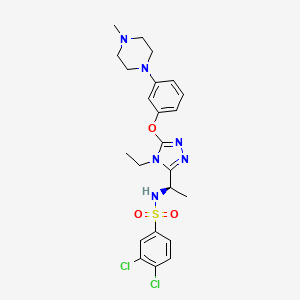 Chemical structure of TASP0277308