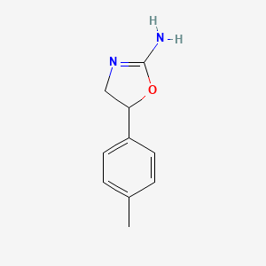 Chemical structure of para-Methylaminorex