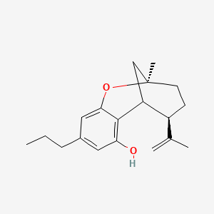 Chemical structure of δ8-iso-Tetrahydrocannabivarin