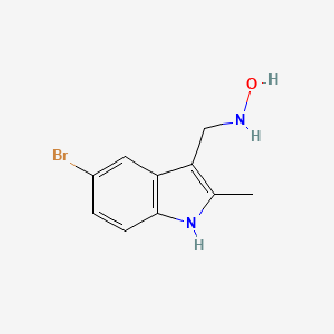 Chemical structure of para-bromo Methylaminorex