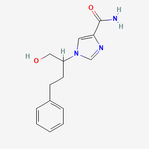Chemical structure of AB-ICA