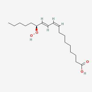Chemical structure of 12(S),13(S)-DiHODE